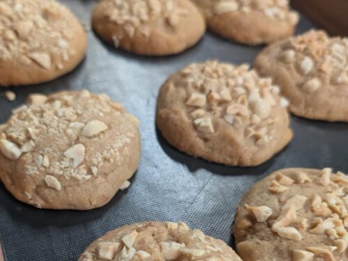 Miso Peanut Biscuits