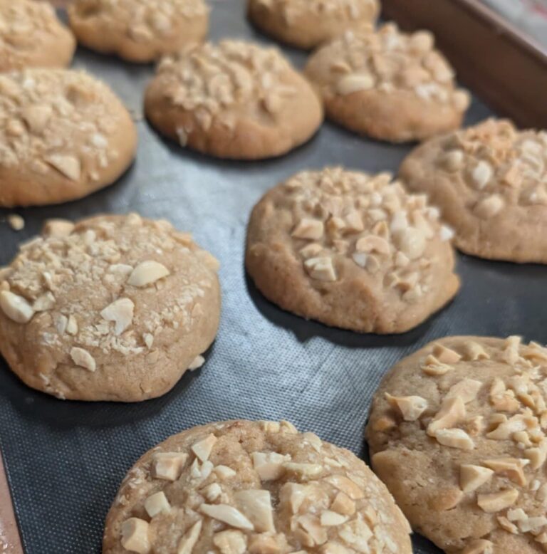 Miso Peanut Biscuits